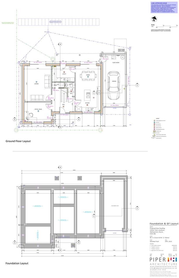 Lewdown, Devon. floorplan
