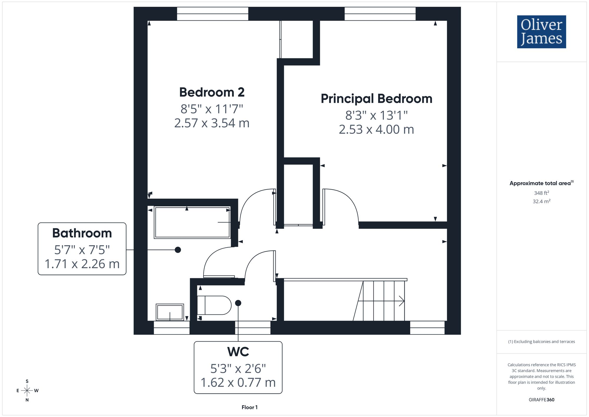 Nene Road, Huntingdon, Cambridgeshire. floorplan