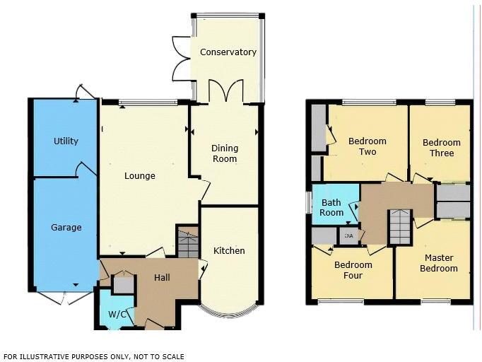 Hamps Close, Church Farm, Burntwood floorplan
