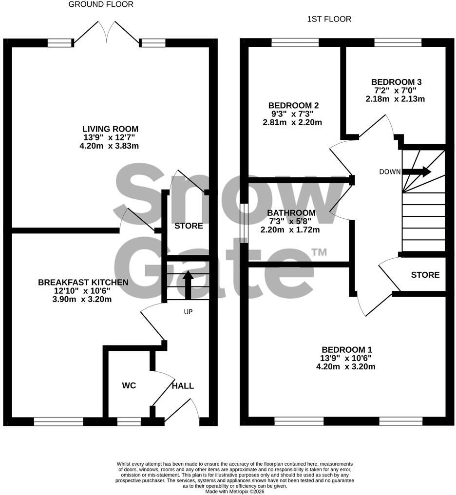 Perseverance Place, Holmfirth HD9 floorplan