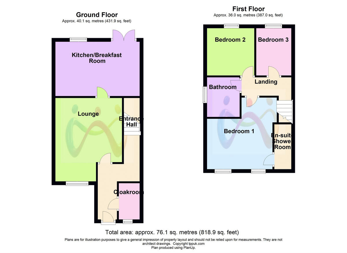 Ger Y Nant, Y Felinheli, Gwynedd, LL56 floorplan