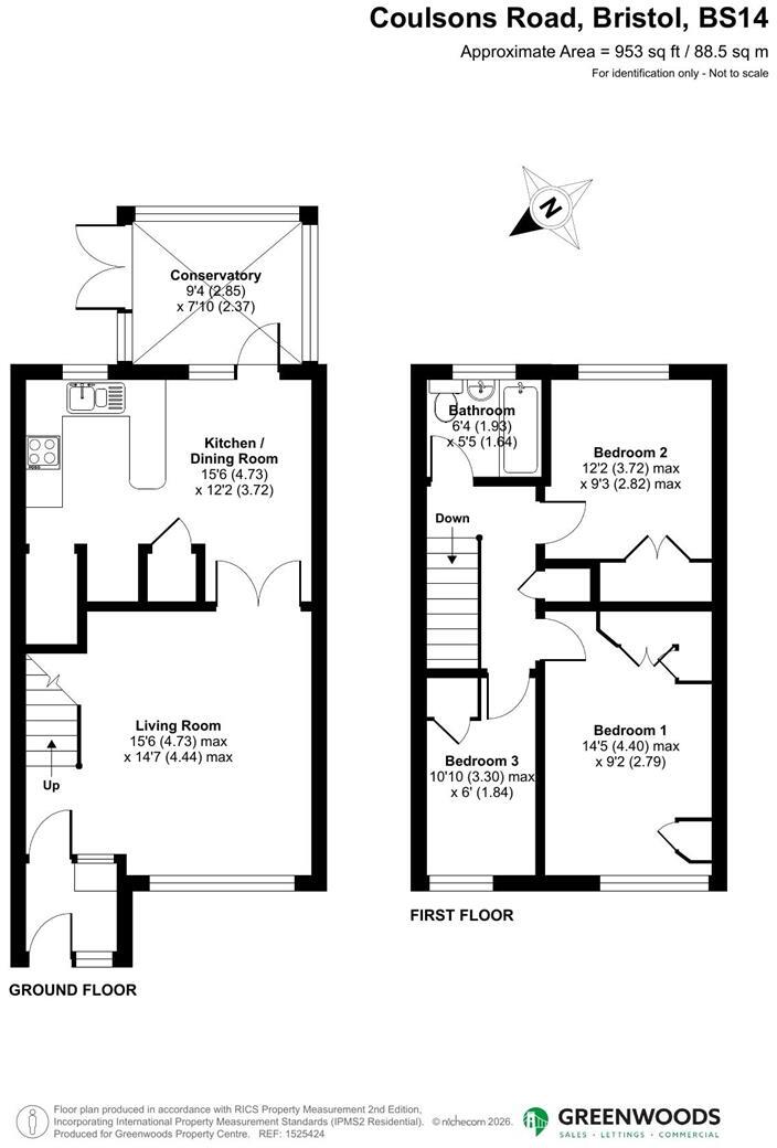 Coulsons Road, Bristol floorplan
