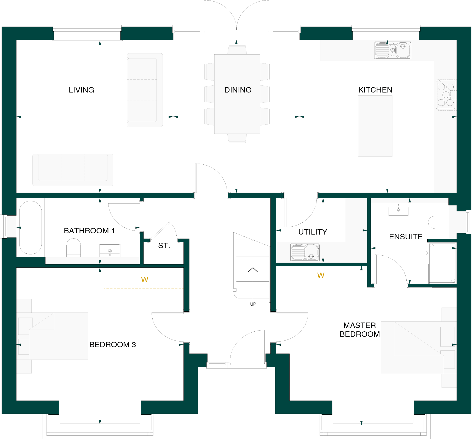 Nightingale Rd,
Guisborough,
TS14 8HA floorplan