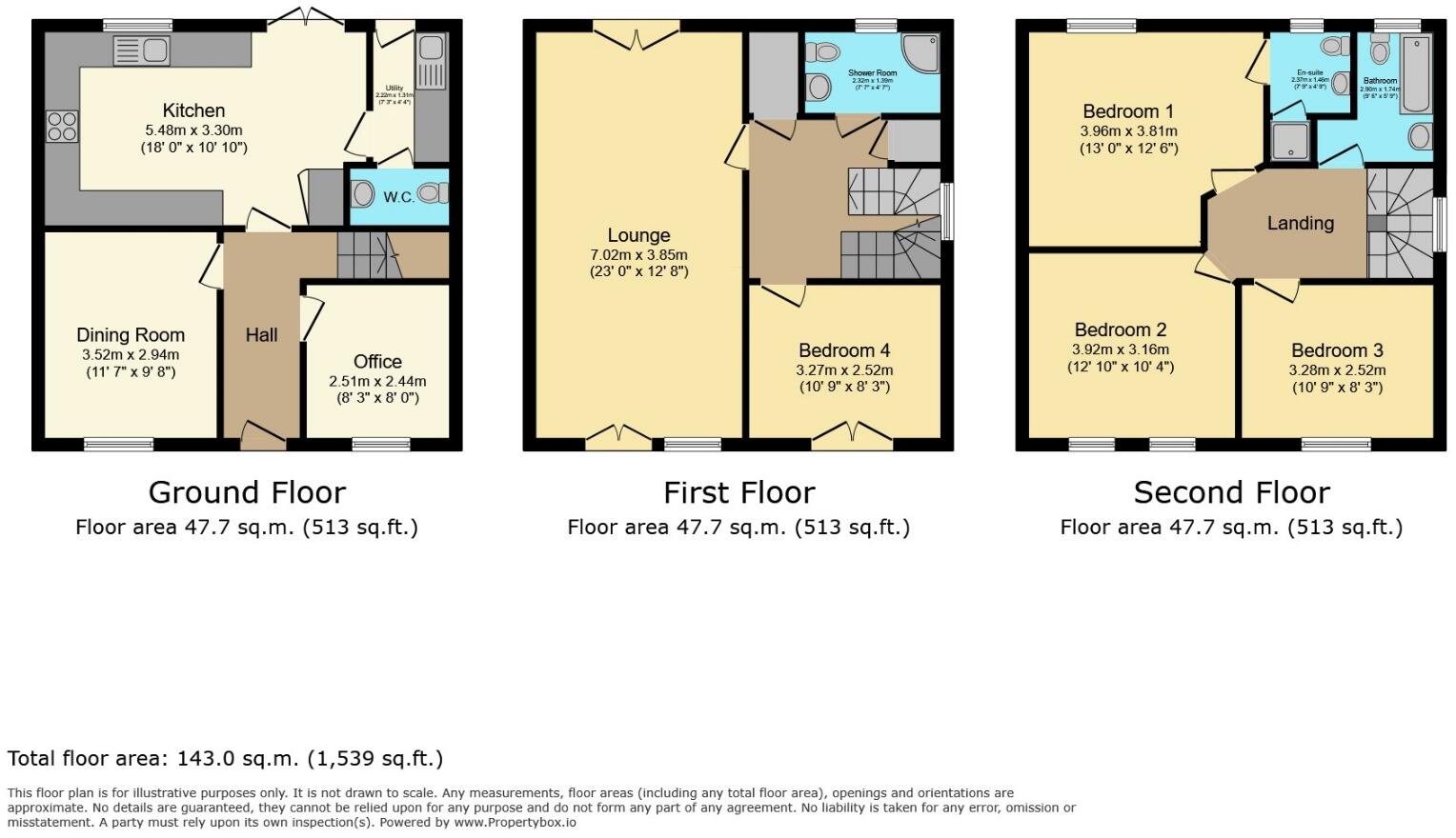 High Main Drive, Nottingham, NG6 floorplan