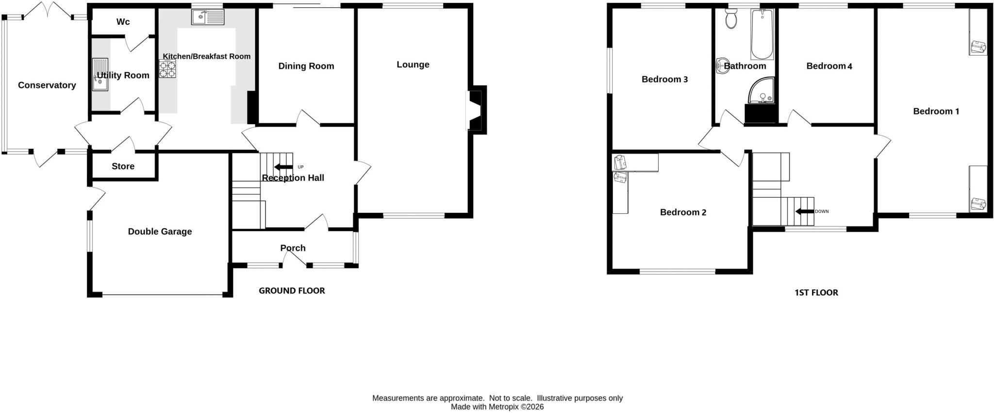 Pedmore Lane, Pedmore, Stourbridge floorplan
