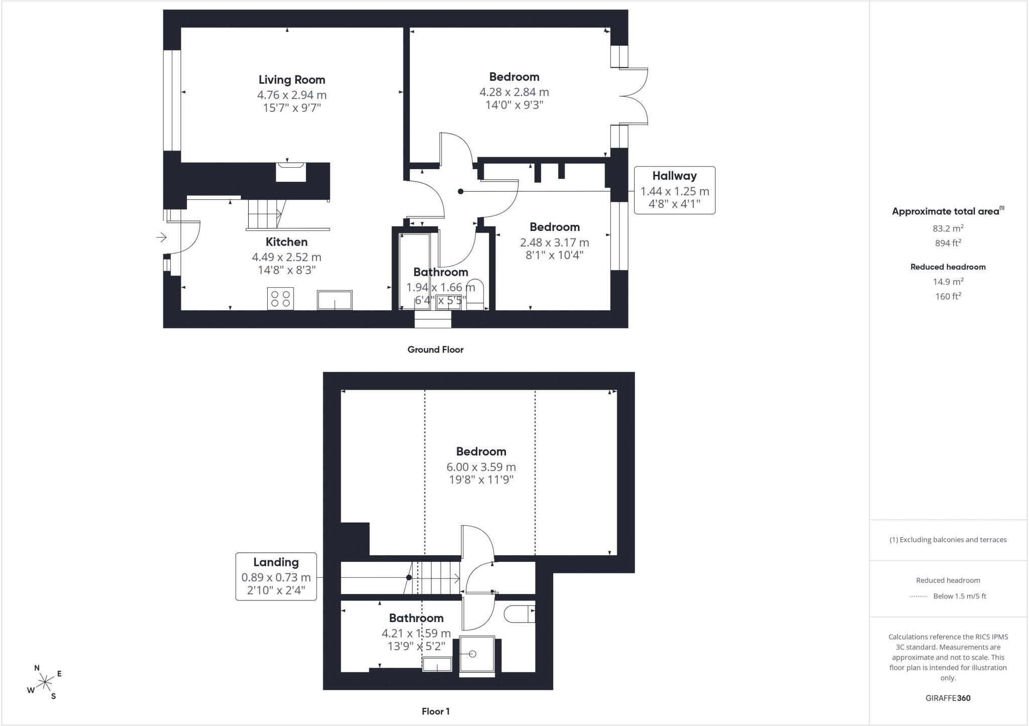 Cestreham Crescent, Chesham, Buckinghamshire, HP5 floorplan