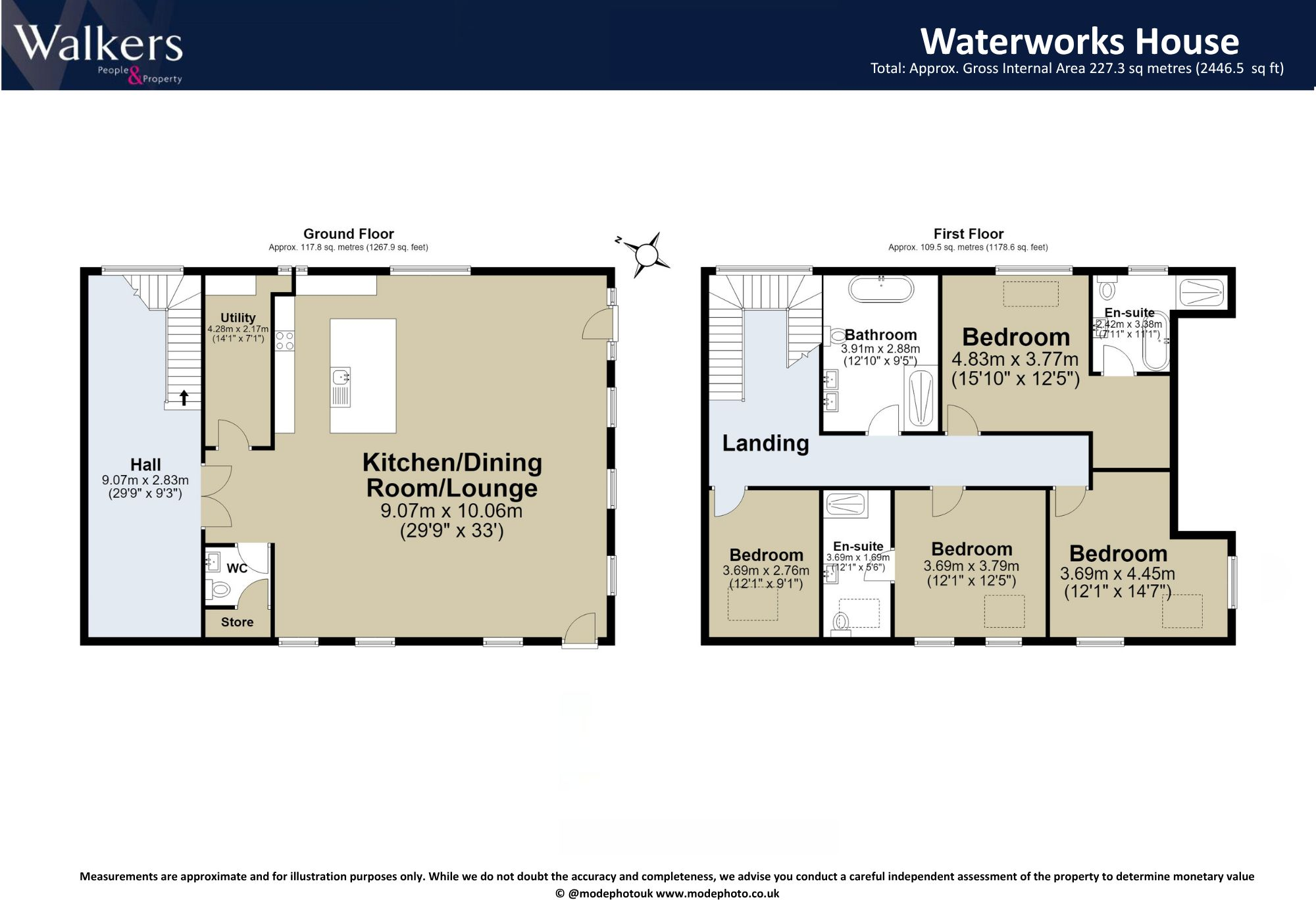 Great Warley Street floorplan