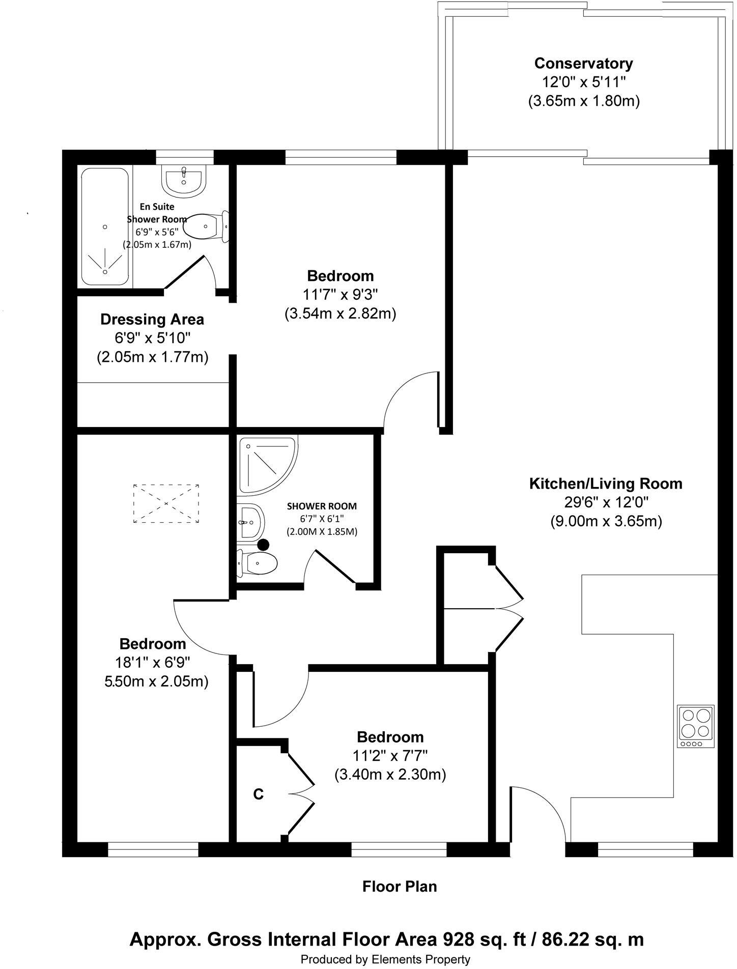 Marshall Road, Cropwell Bishop, Nottingham floorplan