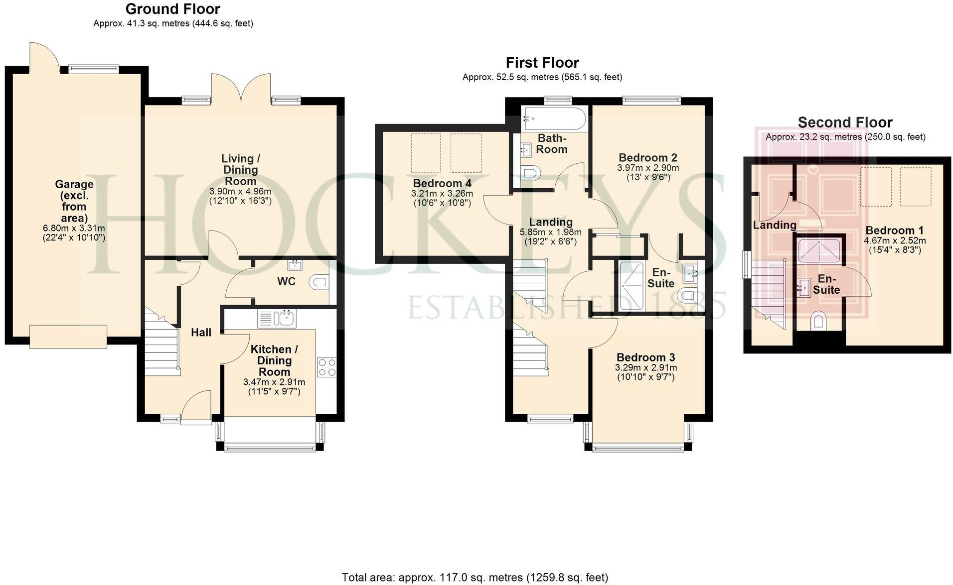 Middleton Close, Cambridge, CB4 floorplan
