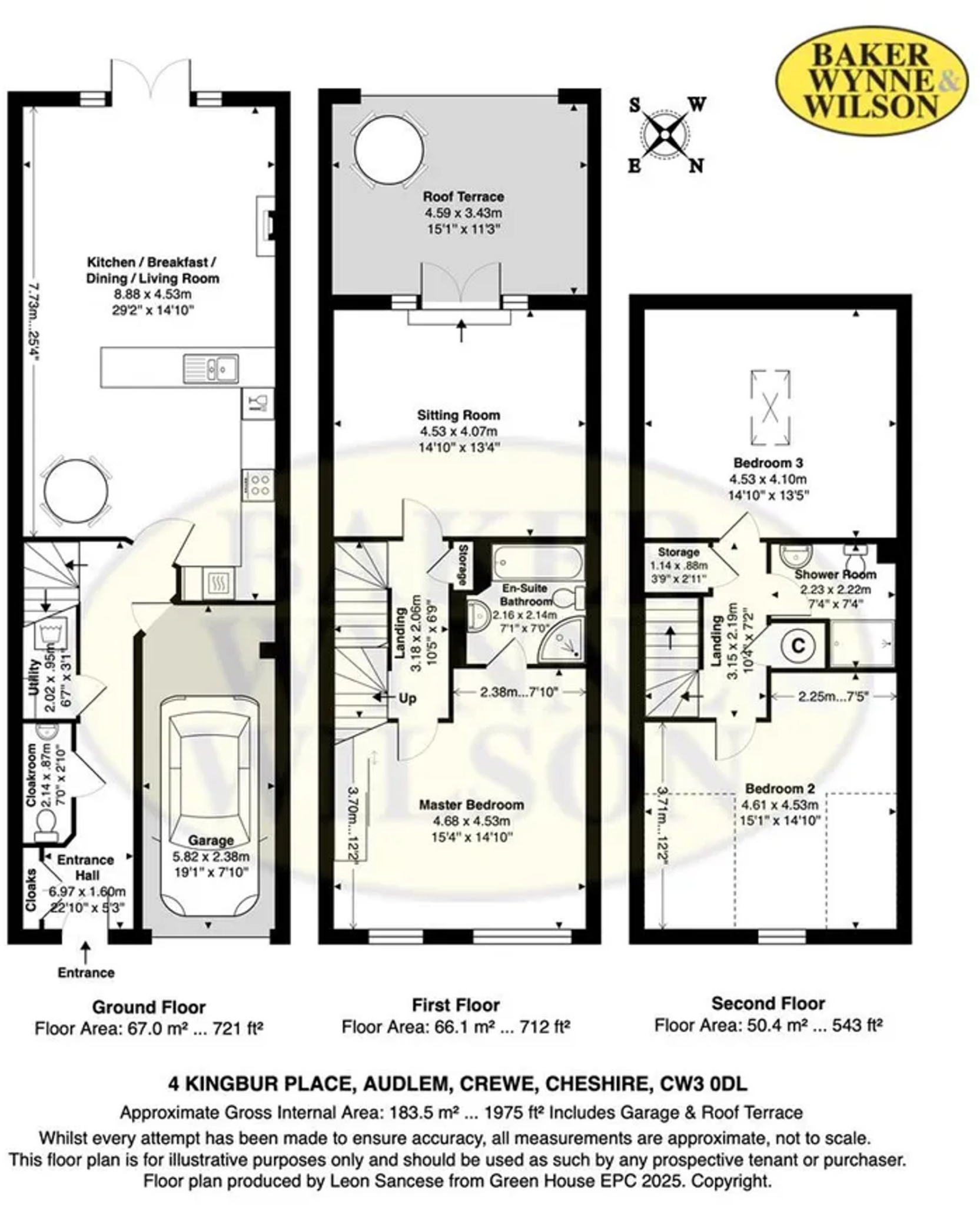 Kingbur Place, Audlem, CW3 floorplan