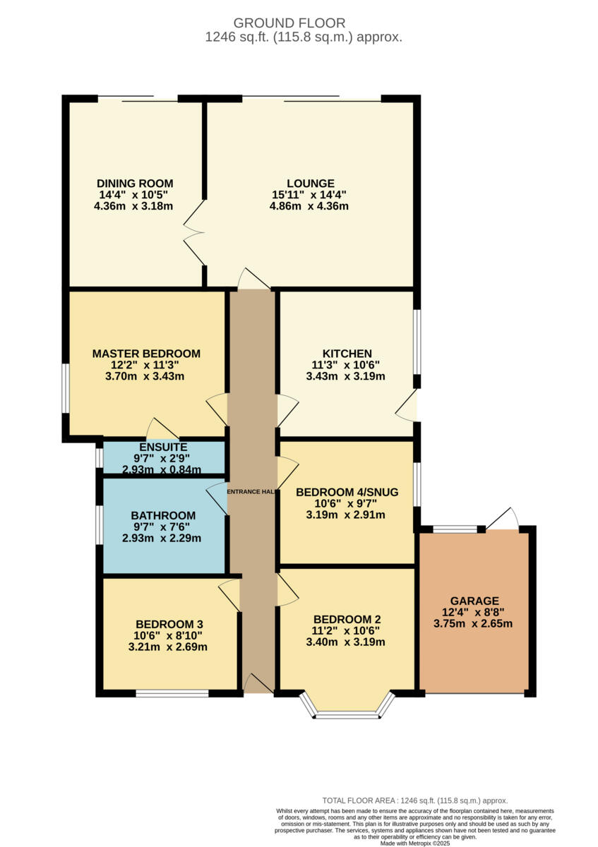 Wellington Road, Rayleigh, SS6 8 floorplan