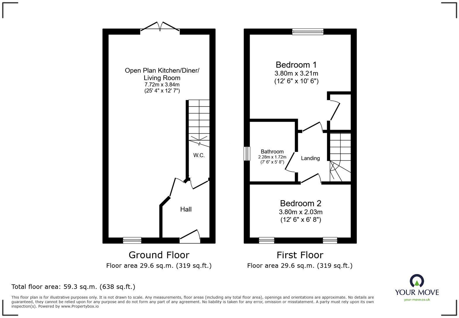 Dutch Close, Armthorpe, Doncaster, South Yorkshire, DN3 floorplan