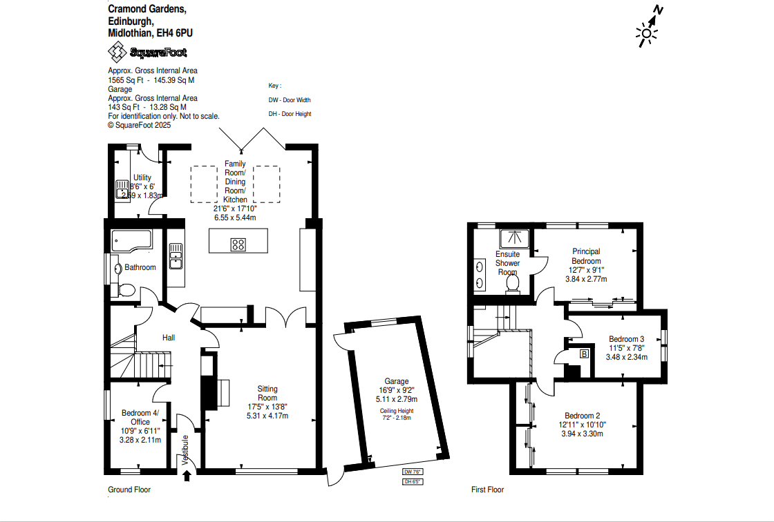 6, Cramond Gardens, Edinburgh floorplan