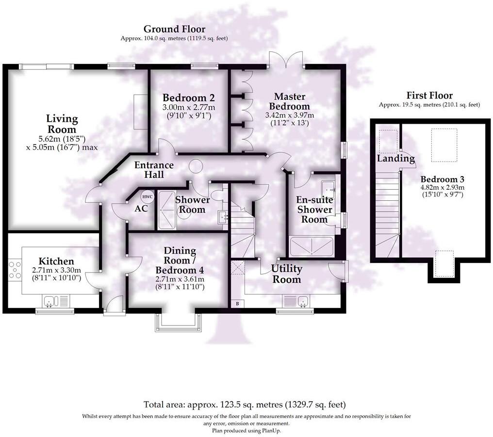 Brock End, Portishead. floorplan