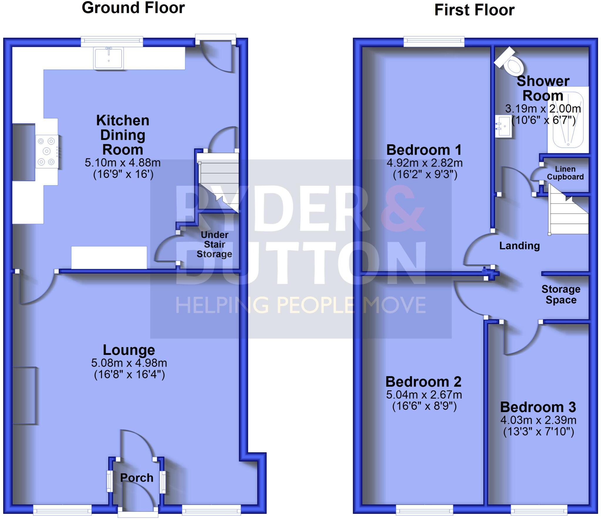 Burnley Road, Loveclough, Rossendale, BB4 floorplan