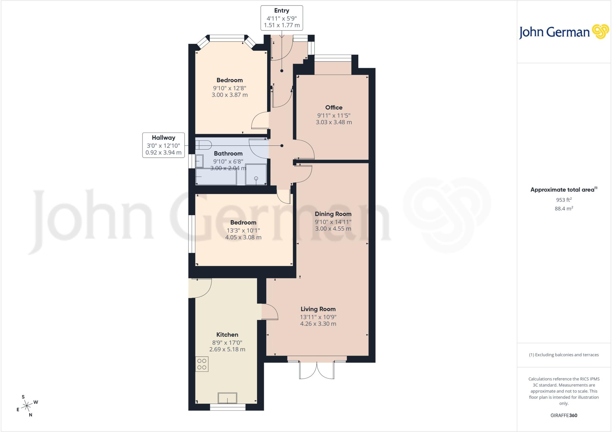 Clay Street, Stapenhill, Burton-on-Trent floorplan