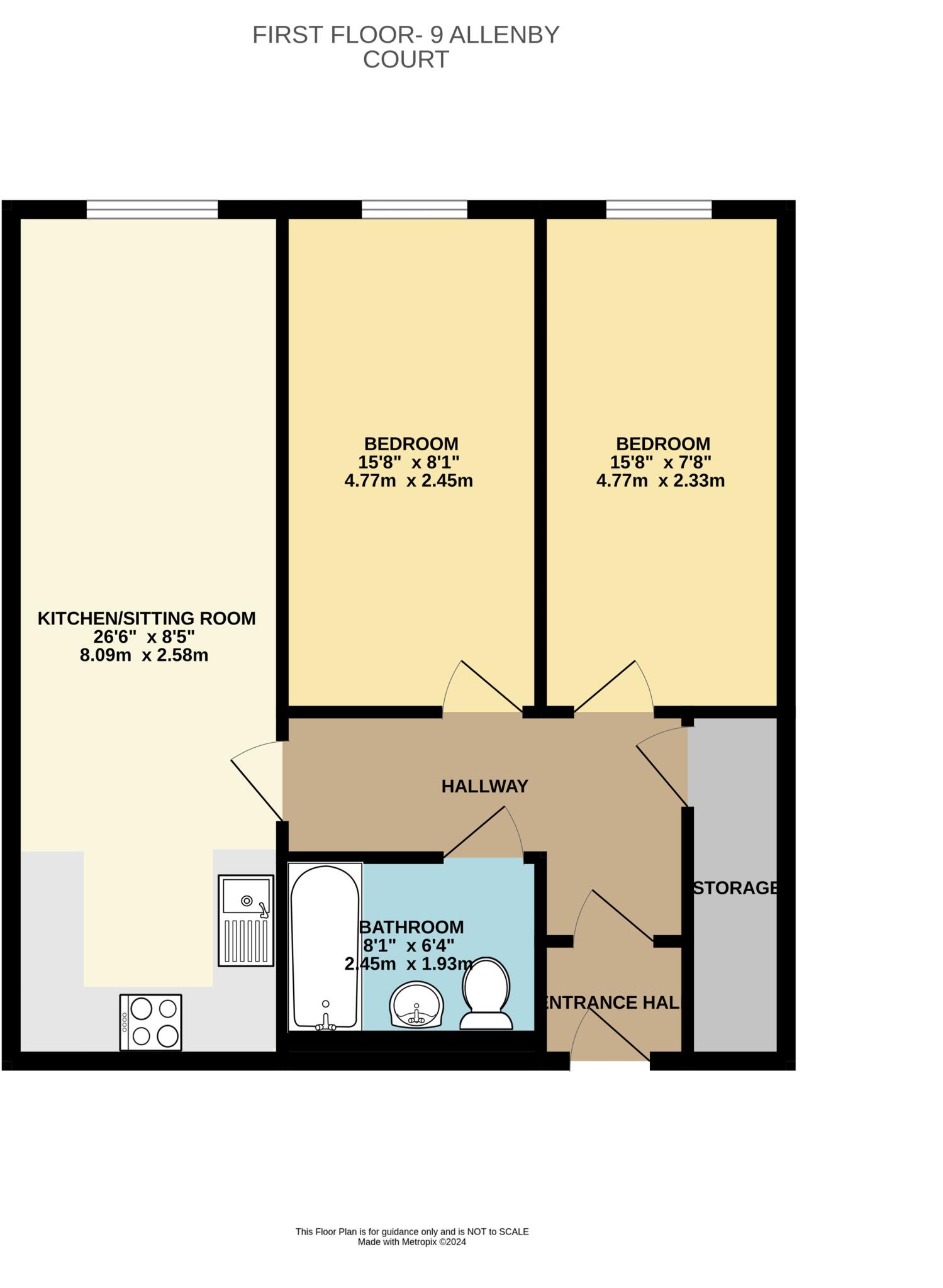 Bovington floorplan