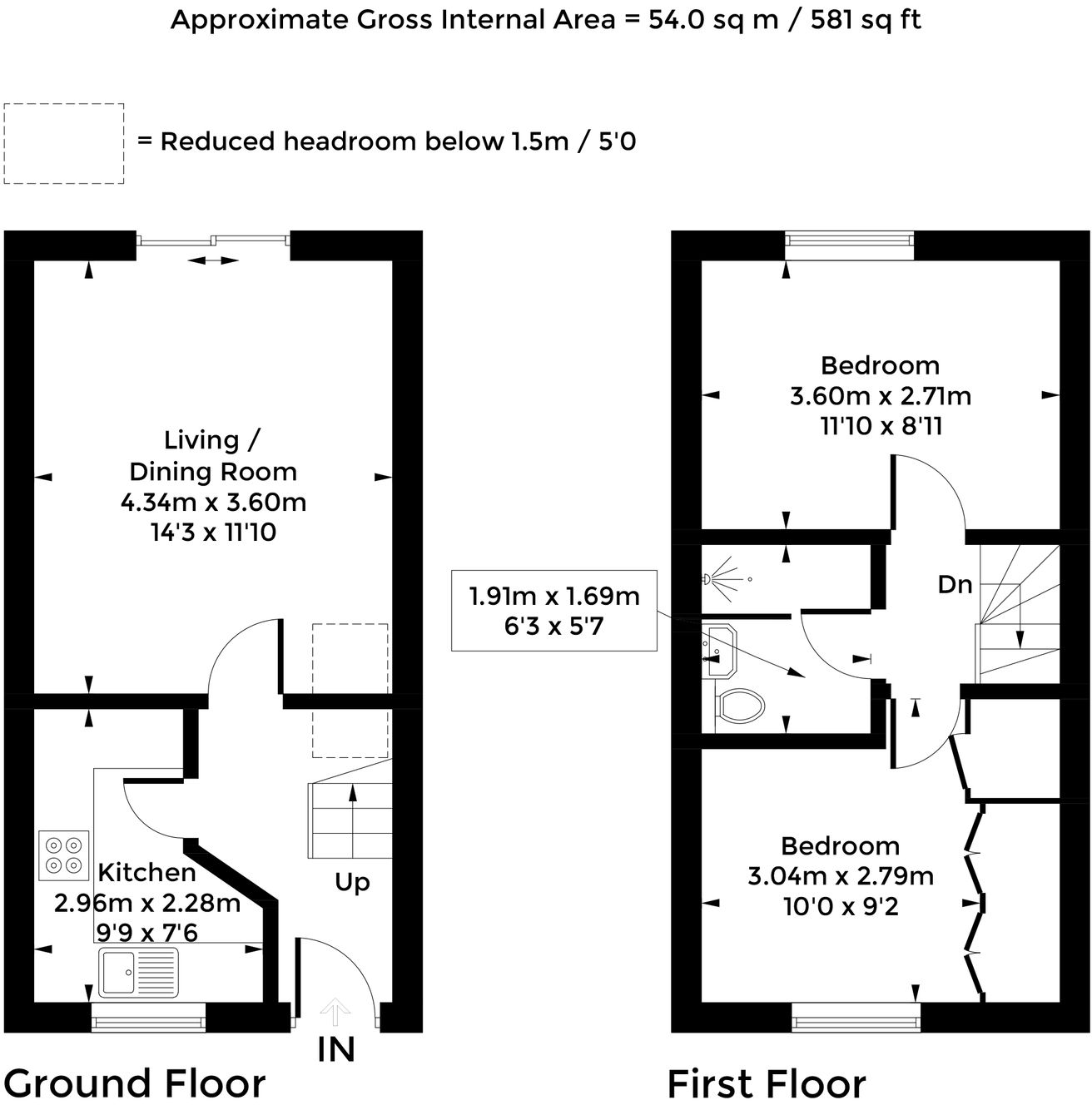 Anne Greenwood Close, Oxford, OX4 floorplan