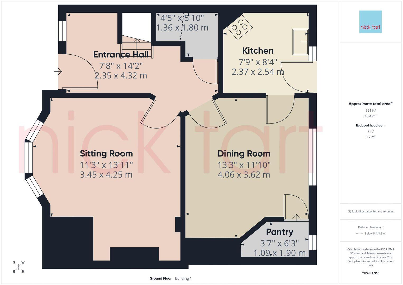 The Lea, 72 Wellington Road, Newport floorplan