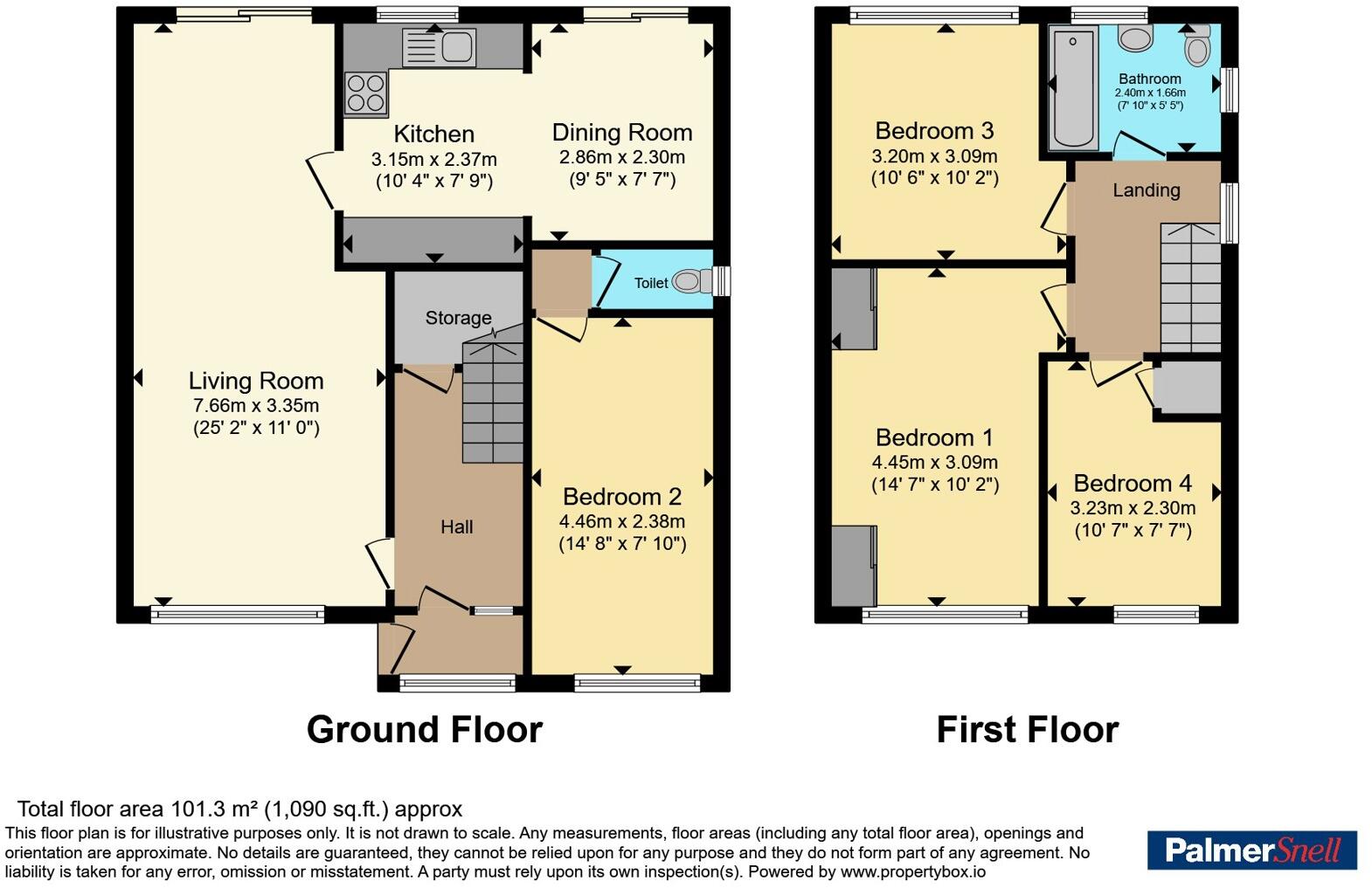 Moorcroft Avenue, Burton, Christchurch, Dorset, BH23 floorplan