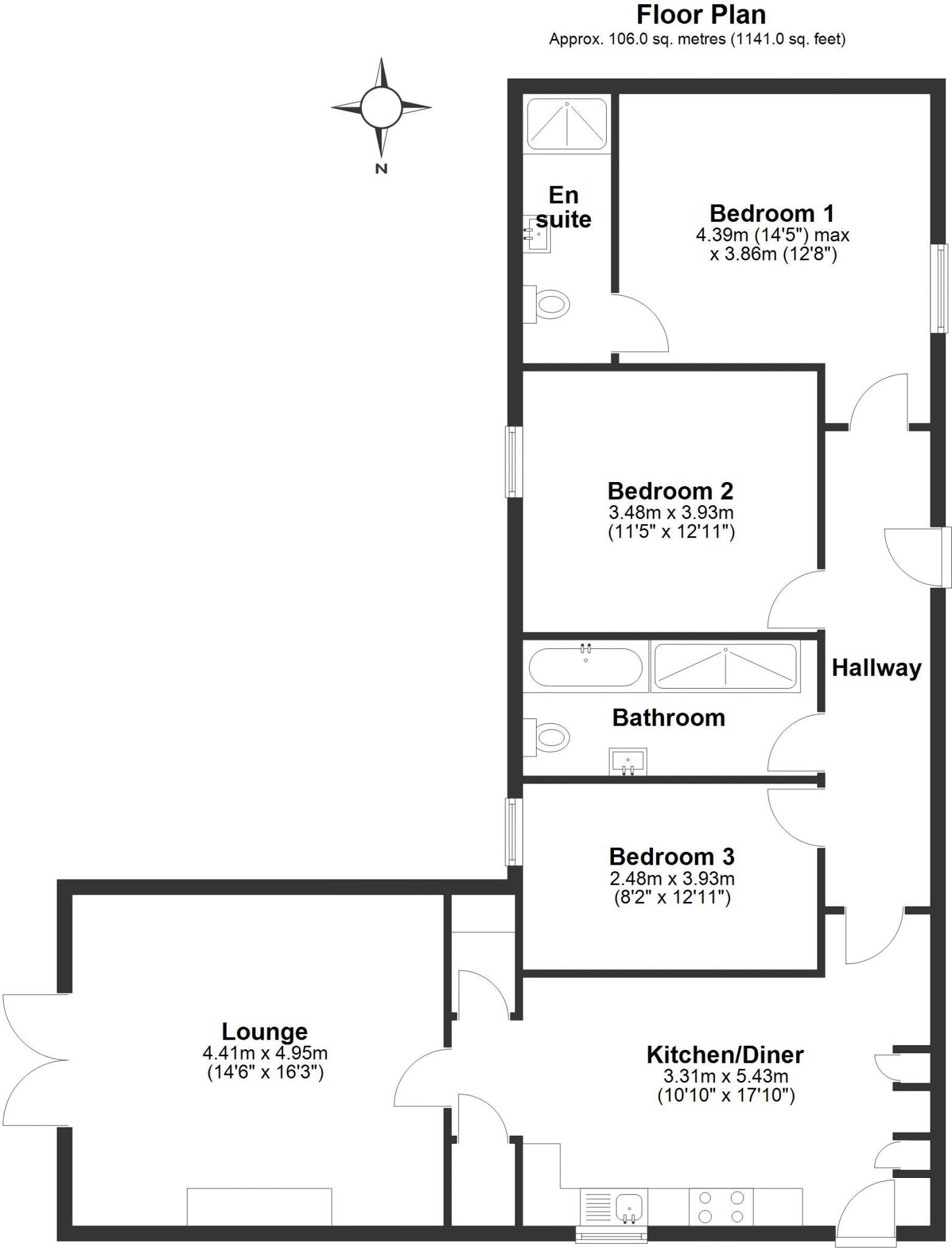 "Rope Farm Barns", Rope Hall Lane, Shavington floorplan
