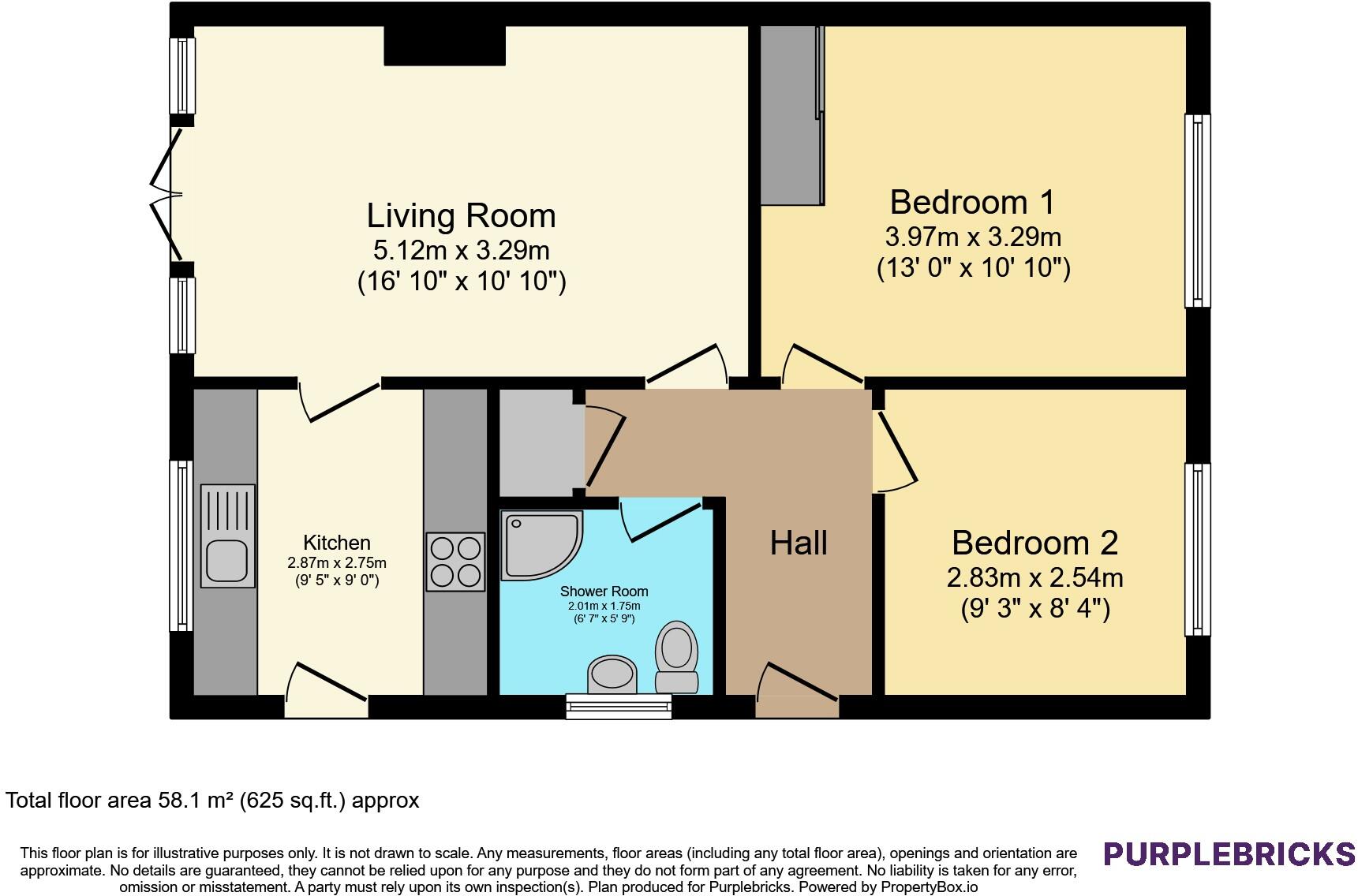 Burlish Close, Stourport-on-Severn, DY13 floorplan