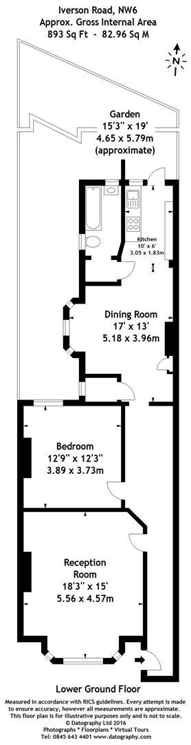 Iverson Road, West Hampstead NW6 floorplan