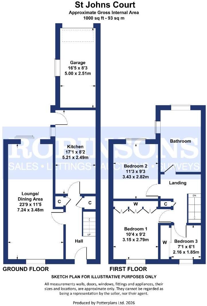 St. Johns Court, Kirk Merrington, Spennymoor floorplan
