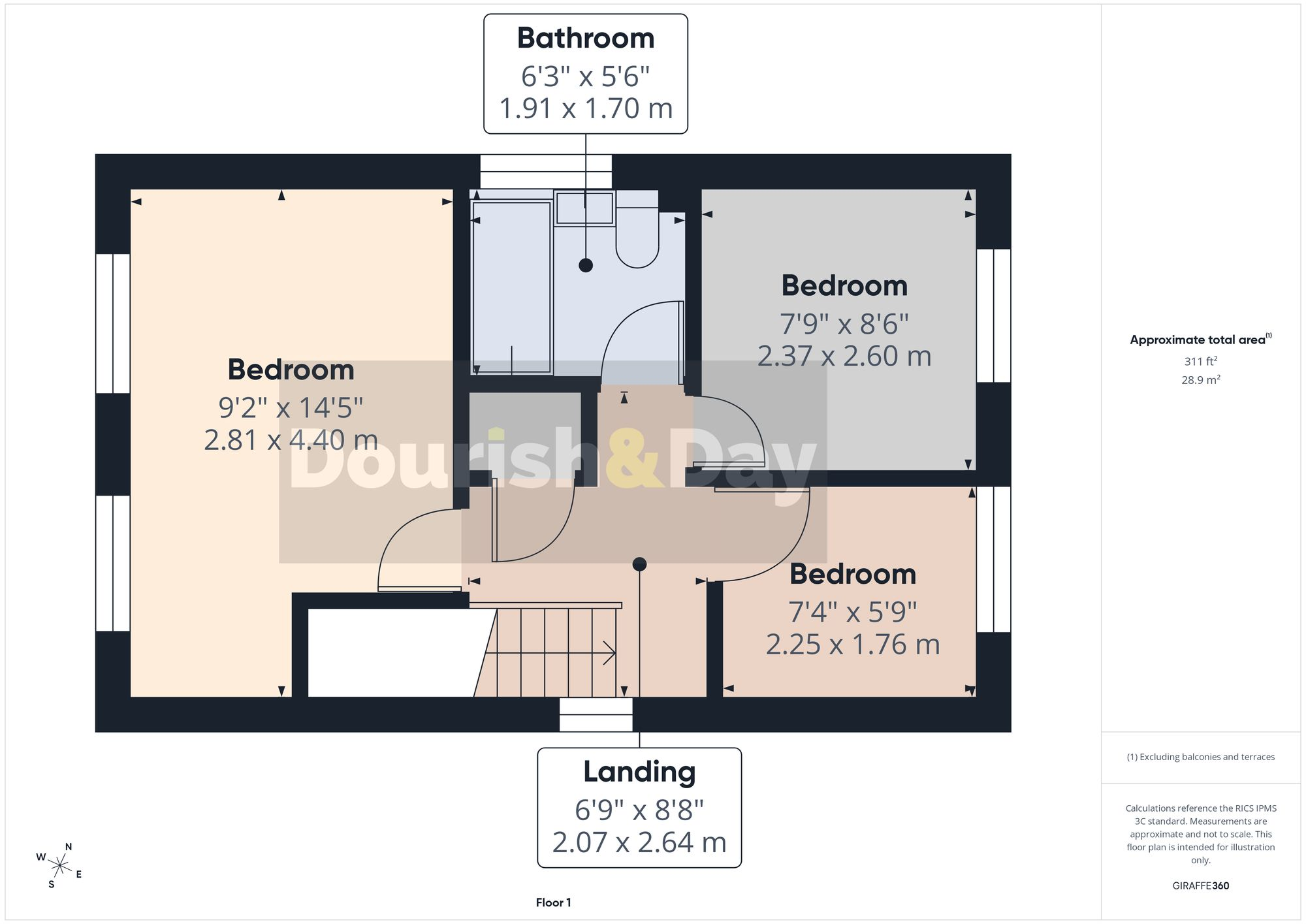 Orwell Drive, Stafford, ST17 floorplan