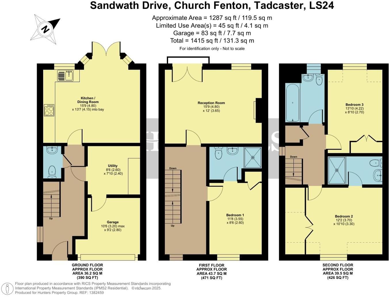 Sandwath Drive, Church Fenton floorplan
