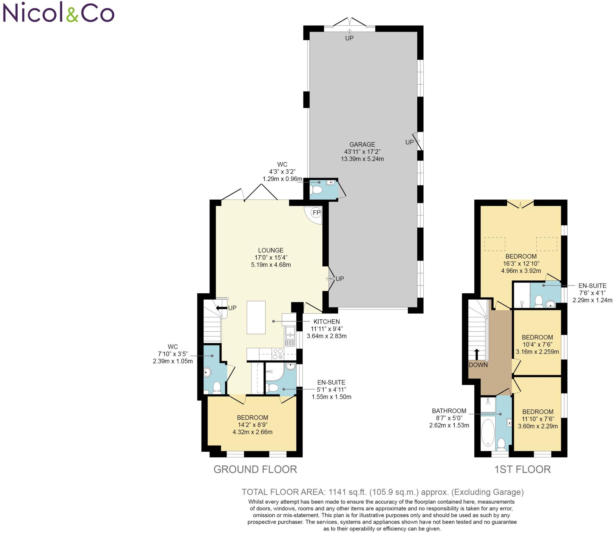 St. Georges Walk, Worcester, Worcestershire, WR1 floorplan