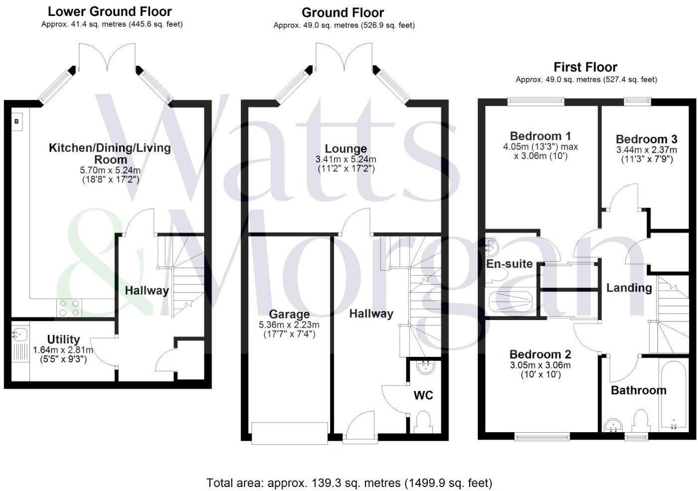 2 Talygarn Court, Talygarn Manor, Pontyclun, Rhondda Cynon Taff, CF72 9UH floorplan