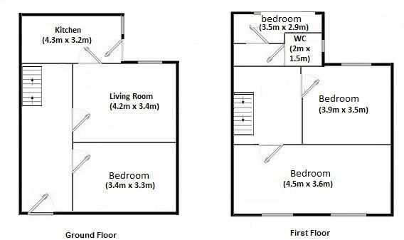 Greville Street, Longsight, £132pppw floorplan