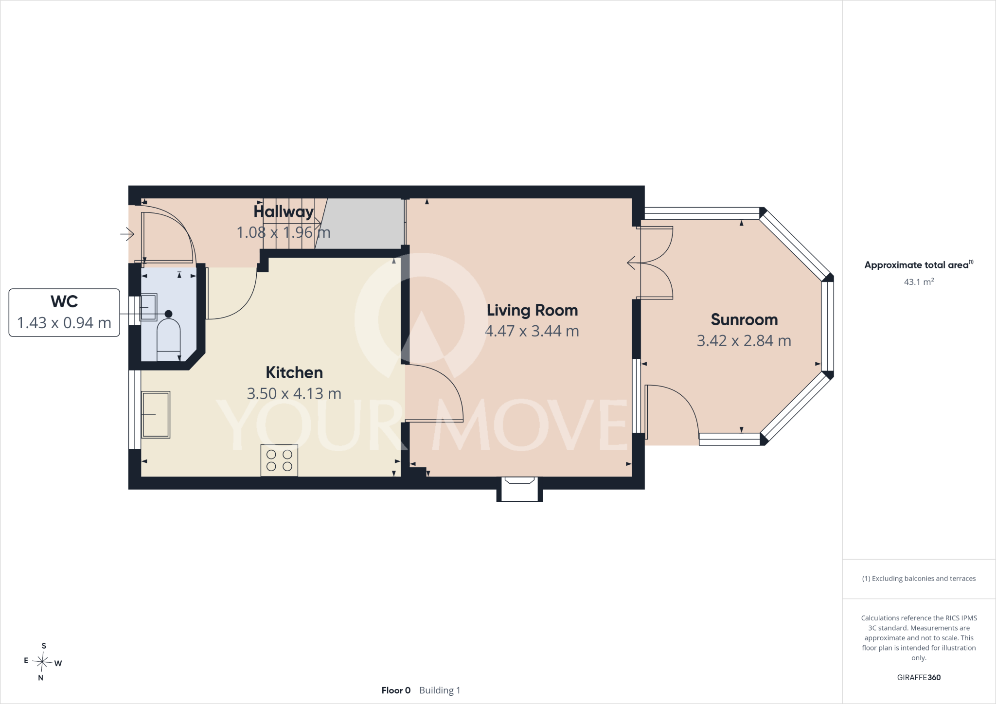 Ridgewood Close, Darlington, Durham, DL1 floorplan