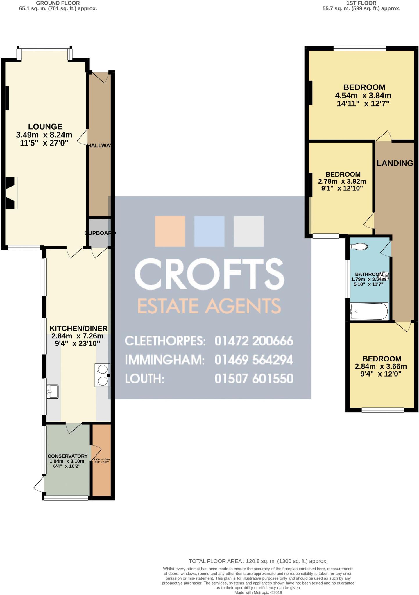 Highgate, Cleethorpes, DN35 floorplan