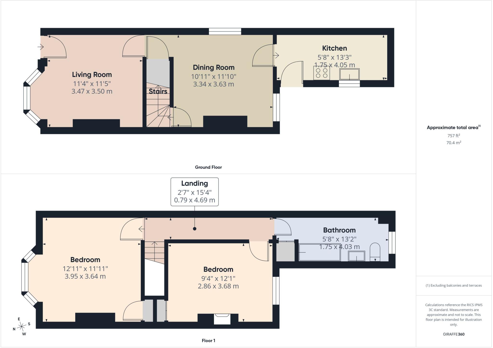 Haddenham Road, Braunstone, LE3 floorplan