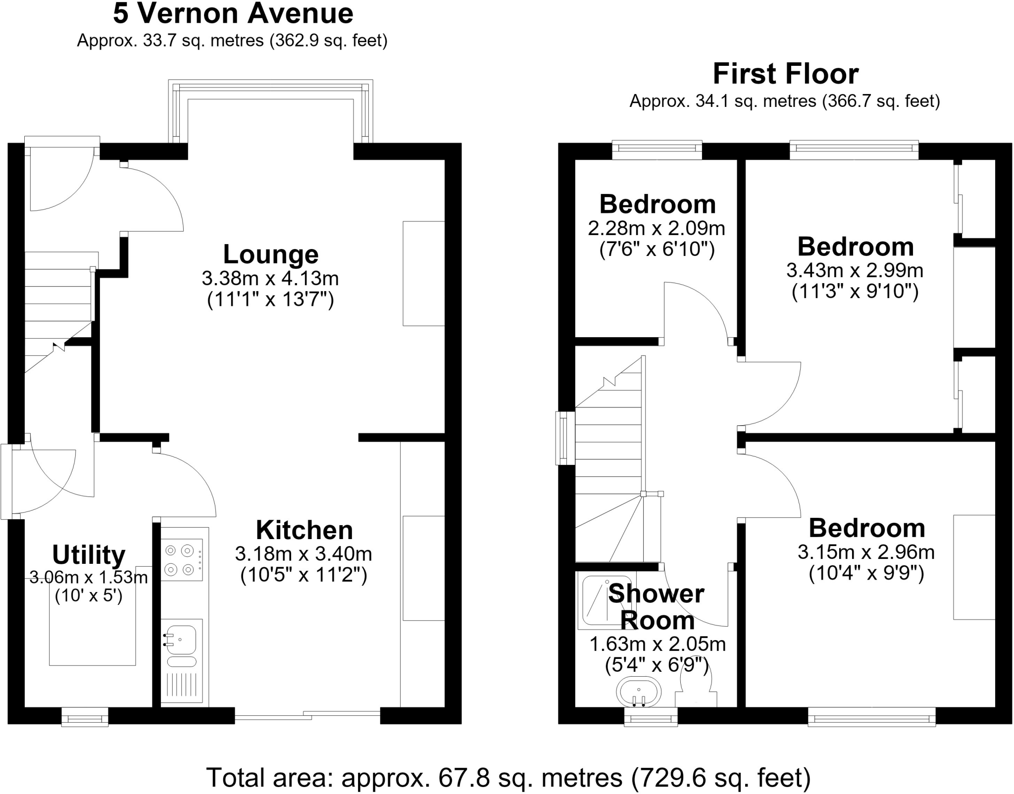 Vernon Avenue, Brownhills floorplan