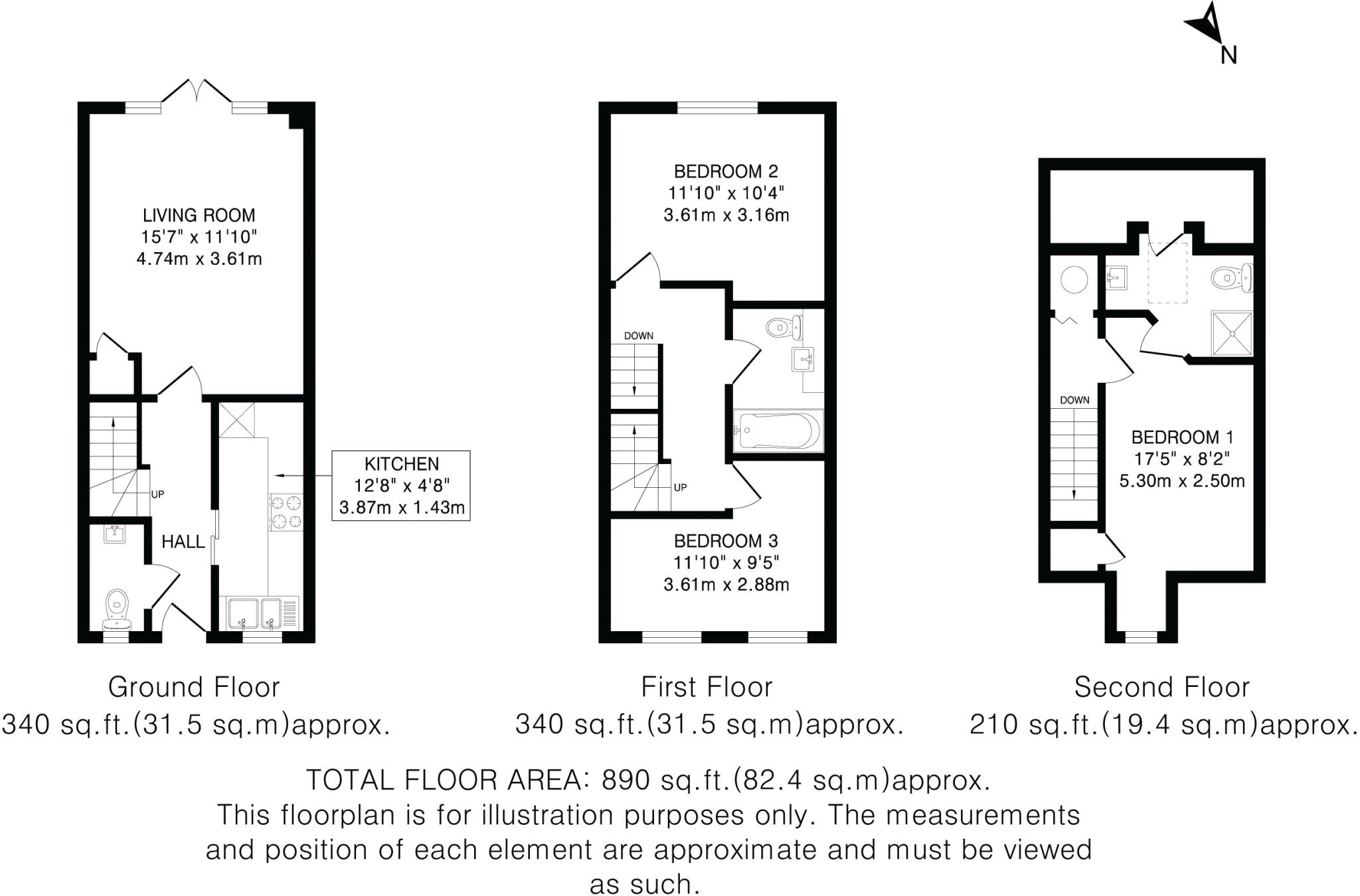 Cavendish Road, St Albans, AL1 floorplan