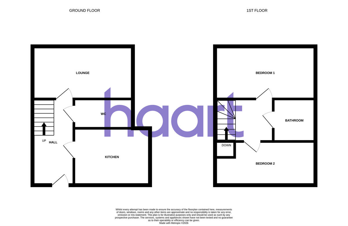 Taunton Drive, Peterborough floorplan