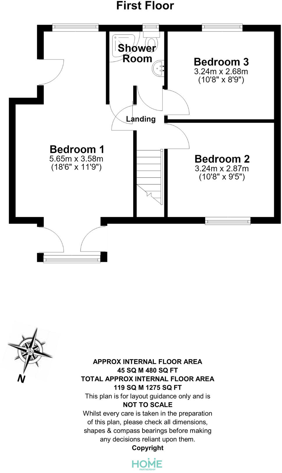 Peel Road, Chelmsford, Essex floorplan