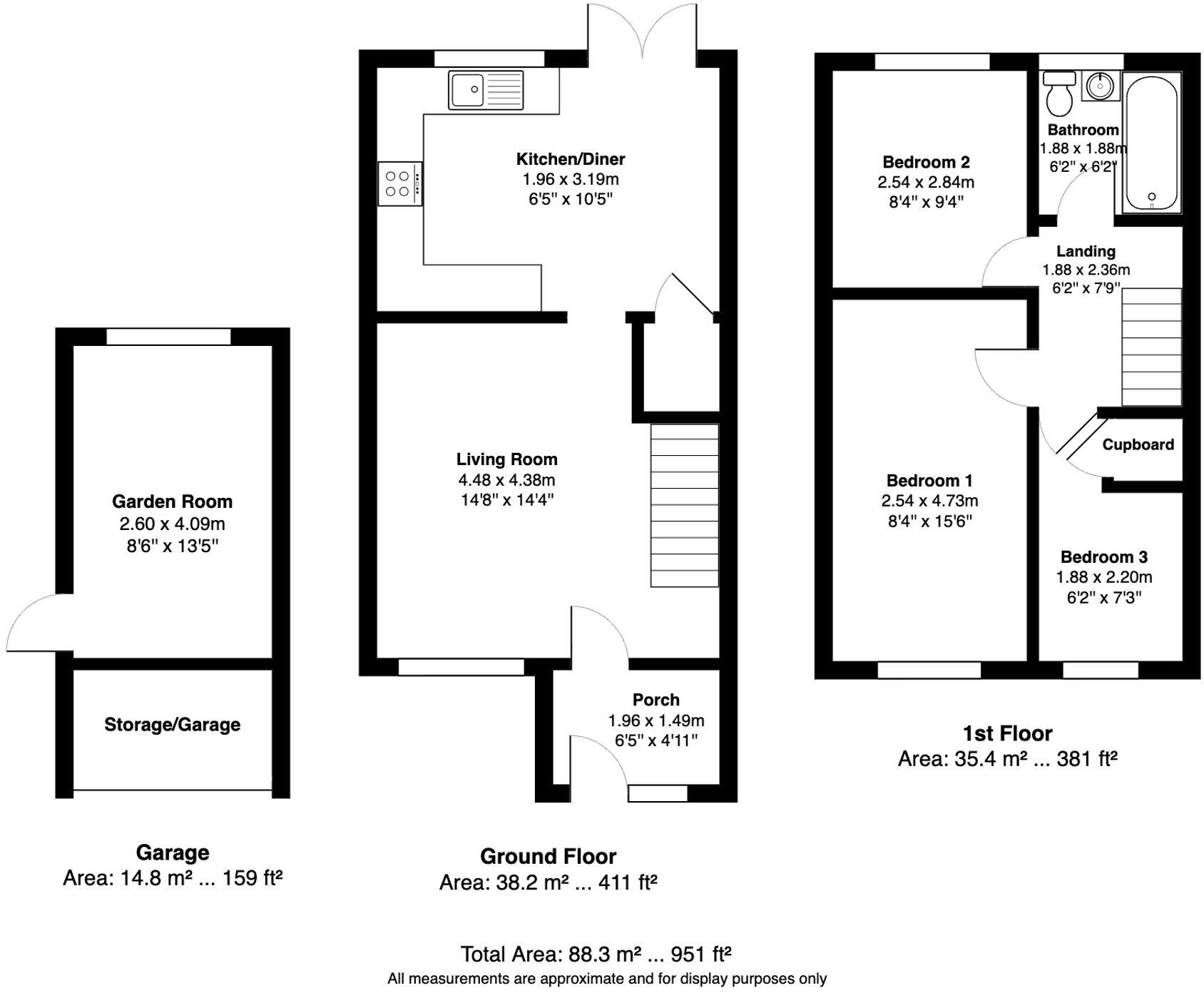 Scotts Walk, Rayleigh, SS6 floorplan
