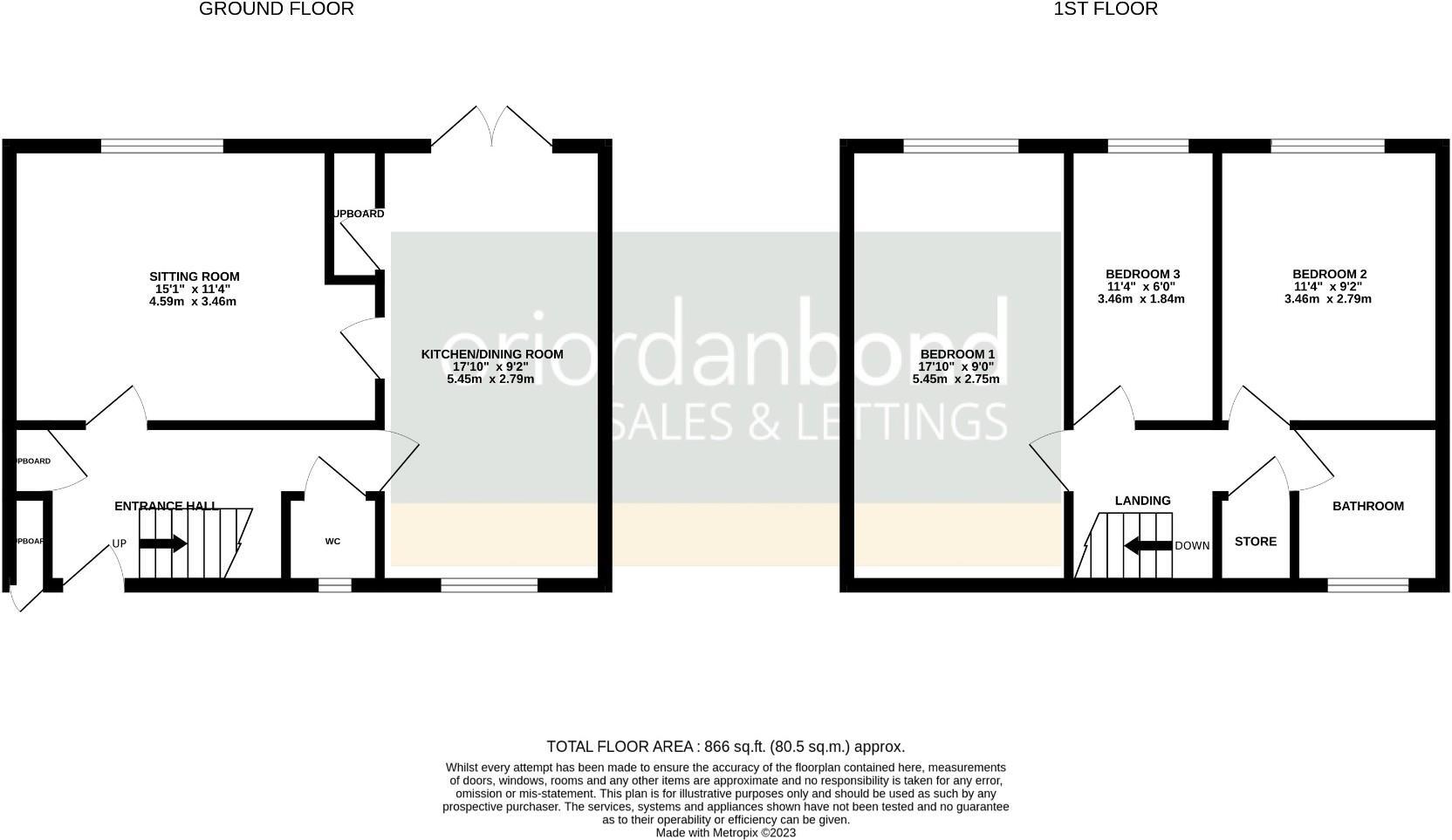 Flaxwell Court, Standens Barn, Northampton NN3 floorplan