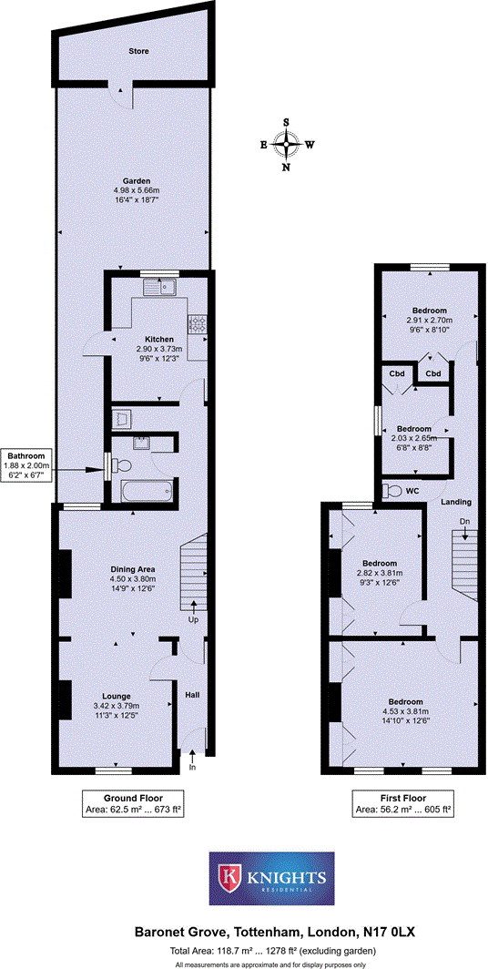 Baronet Grove, Tottenham , London, N17 floorplan