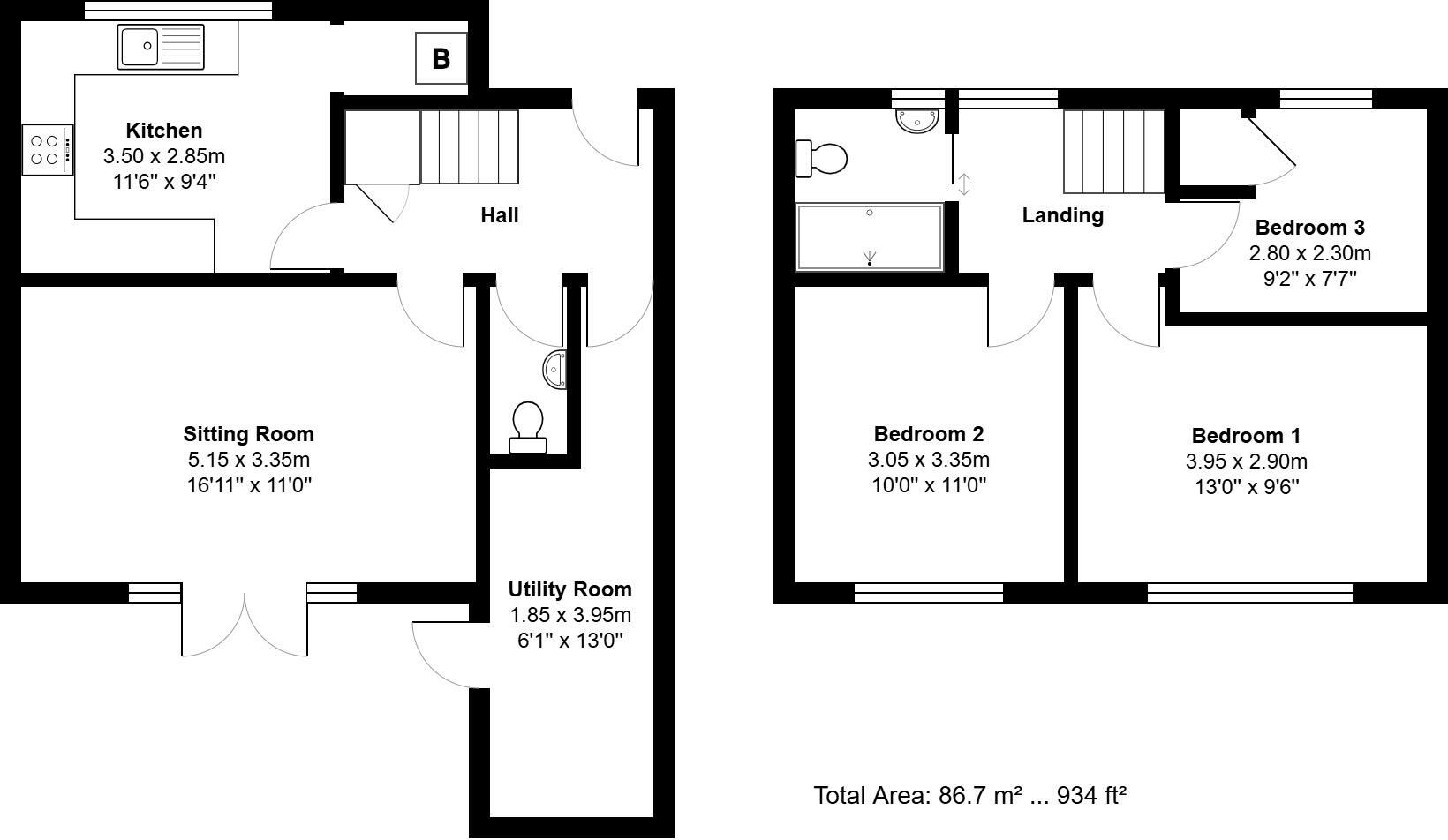 60, Lee Warner Avenue, Fakenham floorplan
