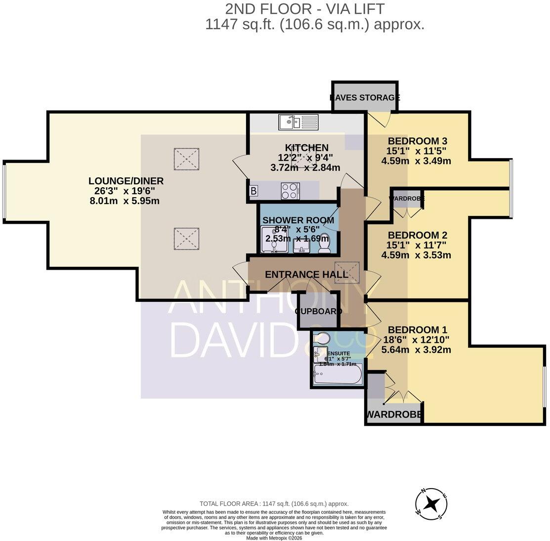 47 Mount Pleasant Road, Poole, BH15 floorplan