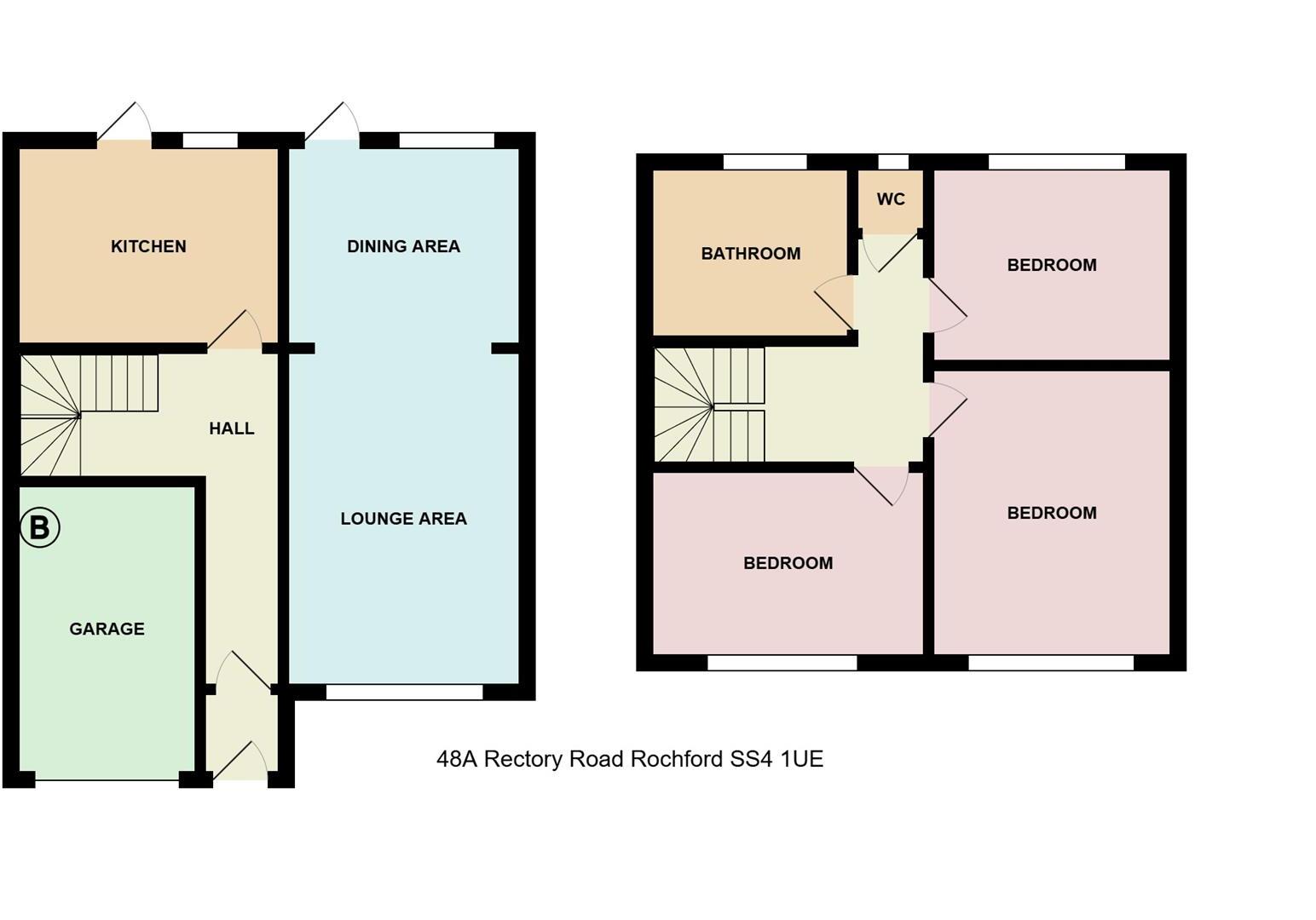 Rectory Road, Rochford floorplan