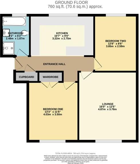 Belle Vue Road, Southbourne floorplan