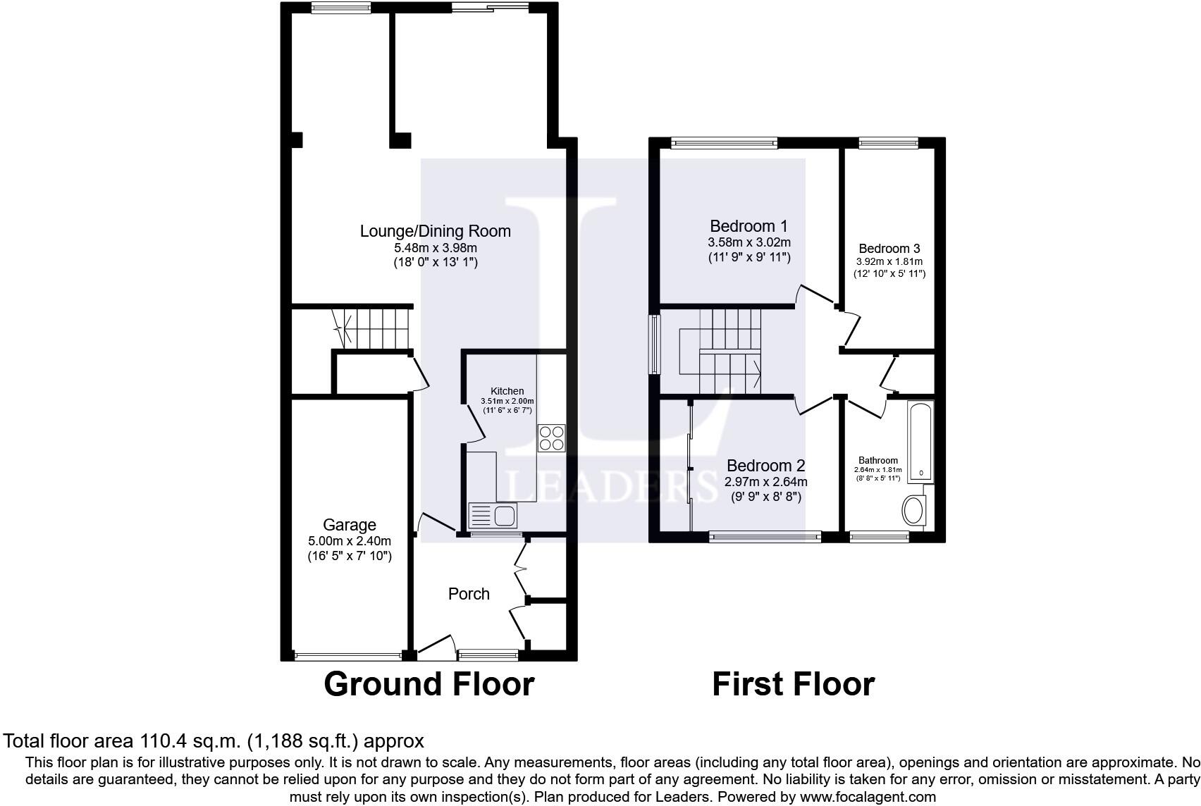 Lampeter Close, Woking, GU22 floorplan