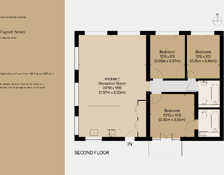 Pagnell Street, London SE14 floorplan
