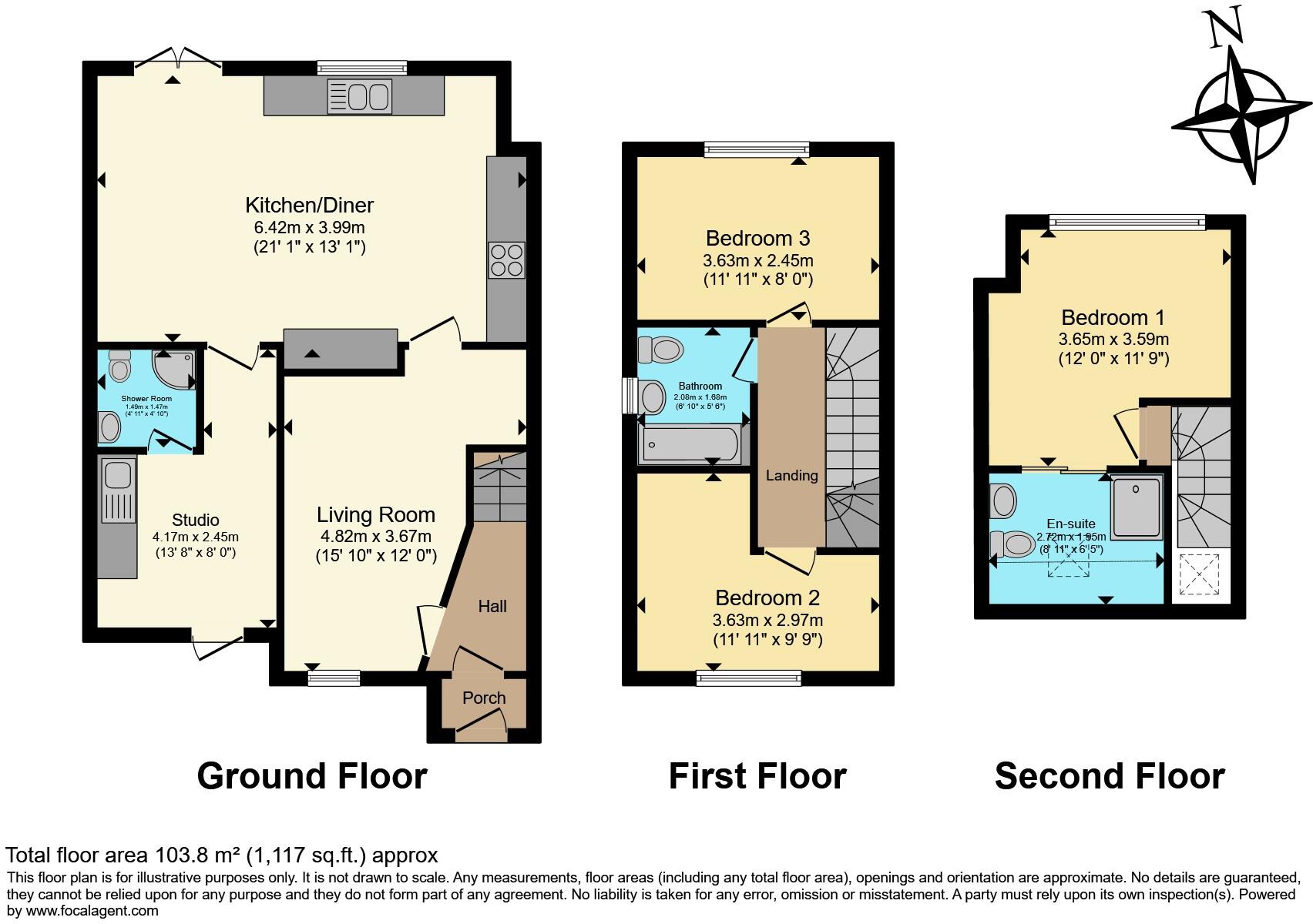 Miersfield, High Wycombe, HP11 floorplan